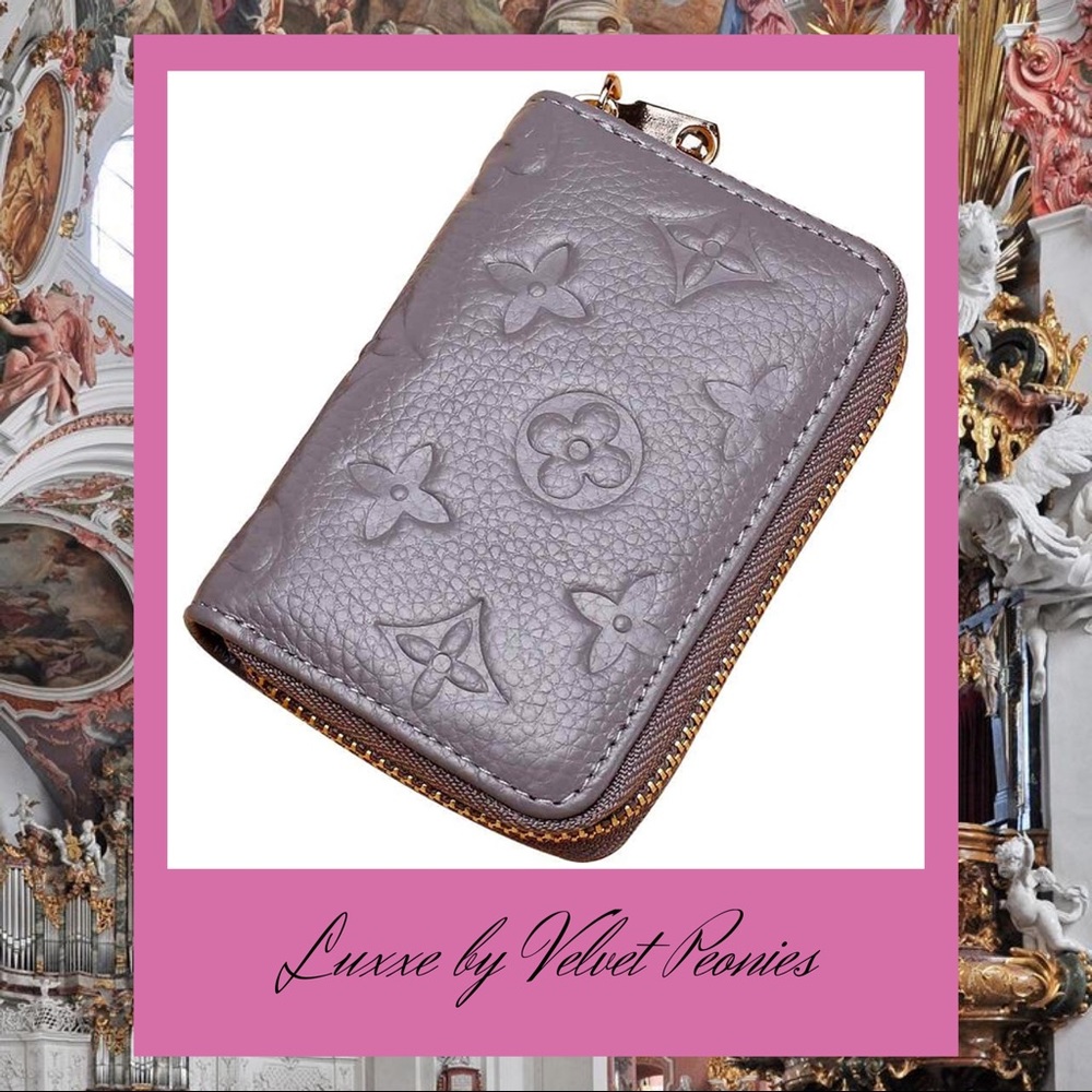 Italian Leather Empriente Cardholder Wallet